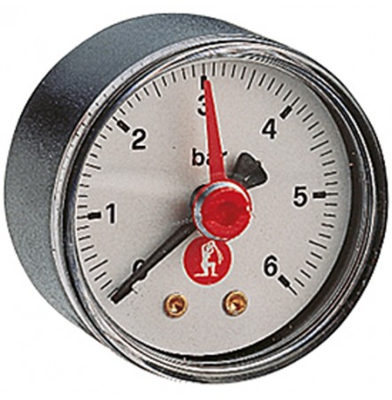 Манометр R225I осевой Дк50мм 1,0МПа G1/4" Giacomini R225IY007