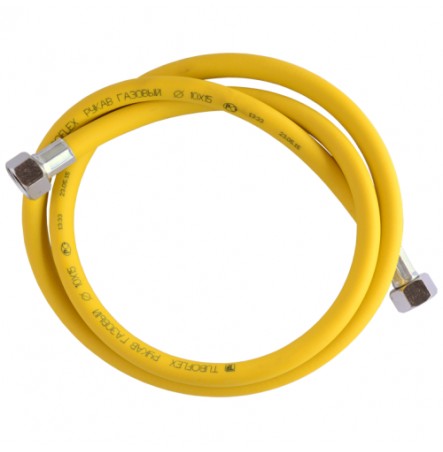 Подводка гибкая для газа армированная ПВХ 1/2" г-г L=3,0 м Tuboflex