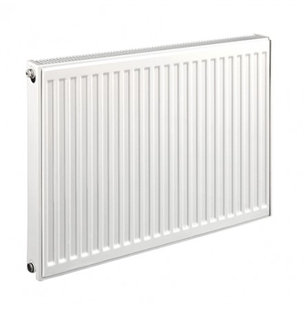Радиатор стальной панельный VC 21 300х800 нижнее в комплекте кронштейн. встроенный вентиль RAL 9016 Q (105/75/20C)=908 Вт Heaton Smart