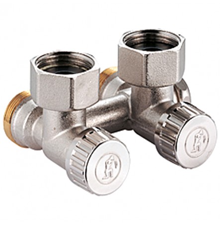 Узел нижнего подключения для радиатора 3/4"x3/4" угл Giacomini R384X002