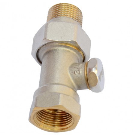 Клапан запорный RLV-S для двухтр Ду 15 прям Danfoss 003L0124