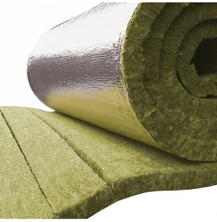 Рулон LAMELLA MAT кашированный фольгой 40х1000-5 ROCKWOOL