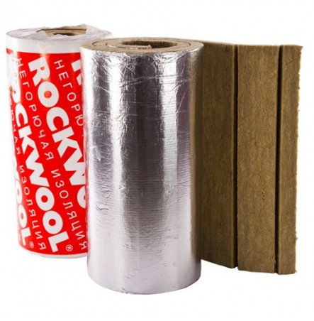 Рулон LAMELLA MAT L кашированный фольгой 60х1000-4 ROCKWOOL