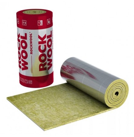 Рулон KLIMAFIX кашированный фольгой 20х1000-10 самоклеящийся ROCKWOOL
