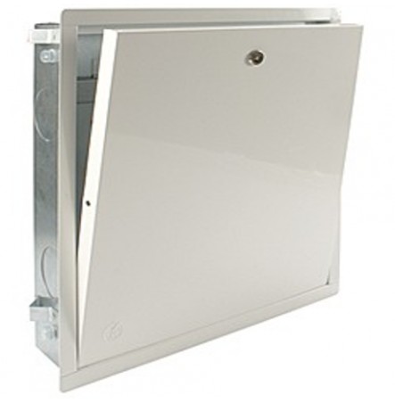 Шкаф коллекторный встроенный сталь R500 1000x460x110мм Giacomini R500Y104