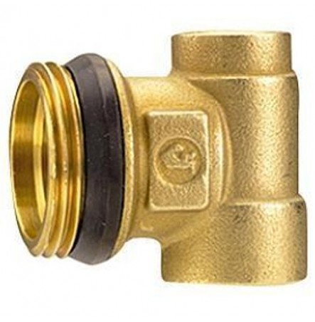 Элемент конечный латунный для коллектора Ду 3/4"x1/2"x3/8" Giacomini R591DY004