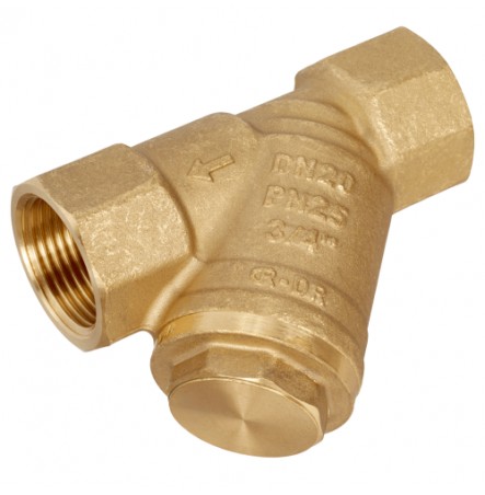 Фильтр сетчатый Y-образный латунь FVR Ду 40 Ру25 ВР Danfoss 065B8239