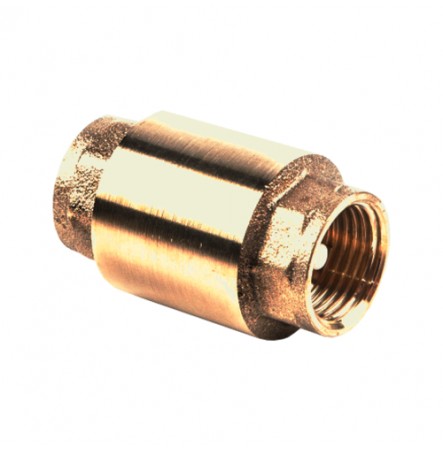 Клапан обратный латунь 3001 Ду 50 Py10 ВР пружинный Aquasfera 3001-06