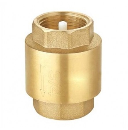 Клапан обратный латунь CA1103 Ду 25 Ру16 ВР/ВР Tecofi CA1103-0025