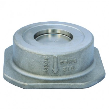Клапан обратный сталь нерж NVD 812 Ду 50 Ру40 межфл дисковый Danfoss 065B7535