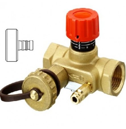 Ниппель измерительный для спускного крана Danfoss 003L8143