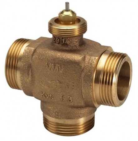 Клапан регулирующий VMV 3-ход Ду 32 Ру16 НР/НР Danfoss 065F6032