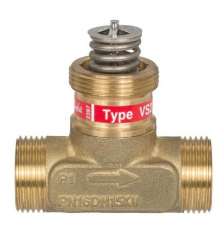 Клапан регулирующий VS2 Ду 15 Ру16 Kvs=1,0 НР/НР Danfoss 065F2114