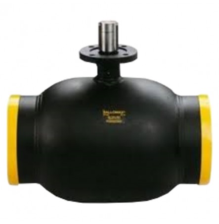 Кран шаровой стальной Ballomax КШТ 61.102 Ду 200 Ру25 под приварку под редуктор, электропривод BROEN КШТ 61.102.200