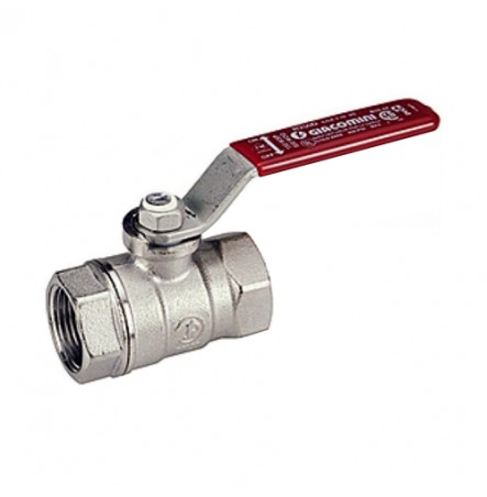 Кран шаровой латунный R250D Ду 8 ВР/ВР рычаг Giacomini R250X001