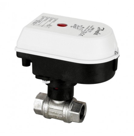 Кран шаровой латунный AMZ 112 Ду 20 ВР 2/поз эл/привод 230В Danfoss 082G5407