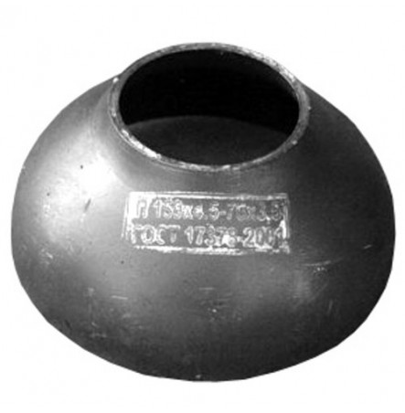 Переход сталь концентрический Дн 159х4.5-57х3.0 (Ду 150х50) бесшовный ГОСТ 17378-2001