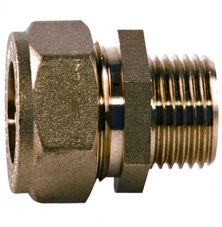 Муфта латунь Ду 32х1 1/4" НР EasyFix IWS Neptun