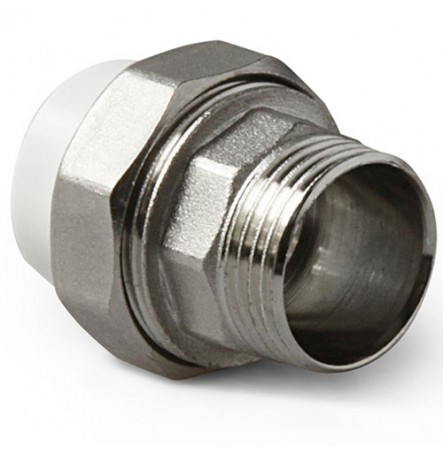 Муфта PP-R комбинированная разъемная сер НР Дн 25х1/2" VALFEX 10156115Г