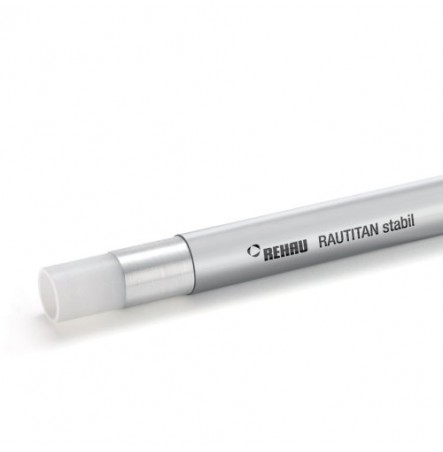 Труба PE-X RAUTITAN stabil Дн 25х3,7 Ру 10 Тмакс=95C бухта Rehau 11301411050