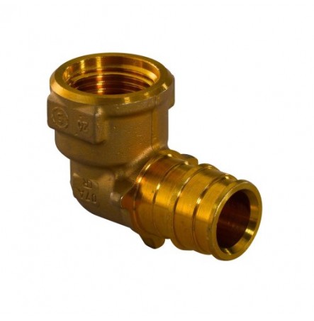 Угольник для PE-X латунь Q&E Дн 20хRp3/4" ВР Uponor 1023025