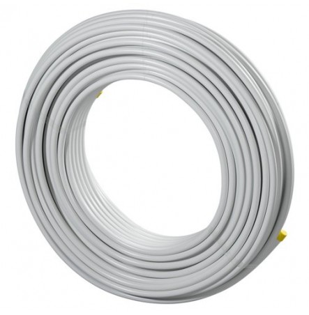 Труба МП PERT-Al-PERT Uni Pipe PLUS Дн 16x2,0 Ру10 белый 90C бухта 200м Uponor 1084909