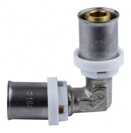 Угольник МП латунь 8005 Дн 32 пресс ГОСТ 32415-2013 Aquasfera 8005-04