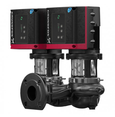 Насос ин-лайн с сухим ротором TPE2 D 65-60-N-A-F-A-BQQE PN6/10 сдвоенный 3х380-500В/50 Гц Grundfos 98438143